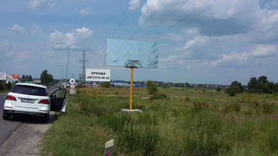 Билборд A в Липинах, 3х6  поворот до Епіцентру 2-ий з кільця фото 1