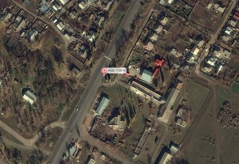 Билборд B в Славянске, 3x6  вул. Криворізька, на в'їзді в м. Слов'янськ (напрямок на Краматорськ-Донецьк-Маріуполь) схема