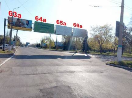 Билборд A в Славянске, 3x6  перехрестя вул. Банківська/вул. Василівська фото 1