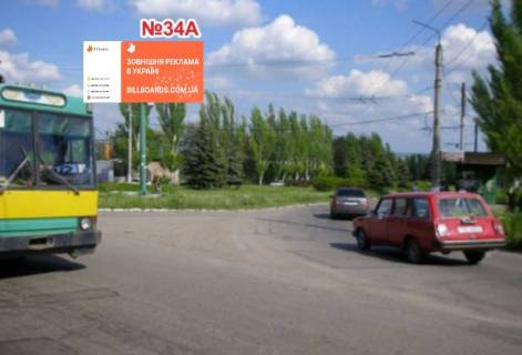Билборд A в Славянске, 3х6  вул. Г.Батюка, 22 (р-н ЦНІЛ) фото 1