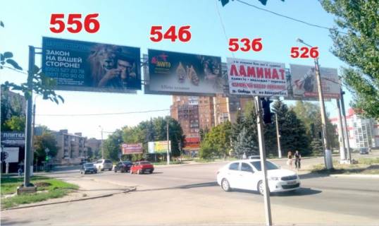 Билборд B в Славянске, 3х6  вул. Свободи (р-н кінотеатра "Сапфір") фото 1