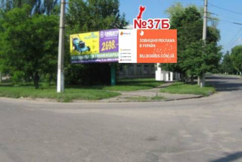Билборд B в Славянске, 3х6  перехрестя вул. Банківська/вул. Торська, 78 (право) фото 1