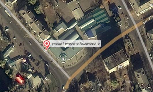 Ситилайт A в Славянске вул. Банківська, 88 (ТЦ "Глобус", р-н САТУ) схема