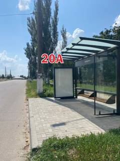 Ситилайт A в Славянске, 1,25х1,103  вул. Торська (зупинка «Набережна») фото 1