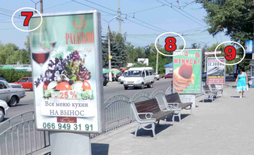 Ситилайт A в Славянске вул. Банківська, 88 (ТЦ "Глобус", р-н САТУ) фото 1