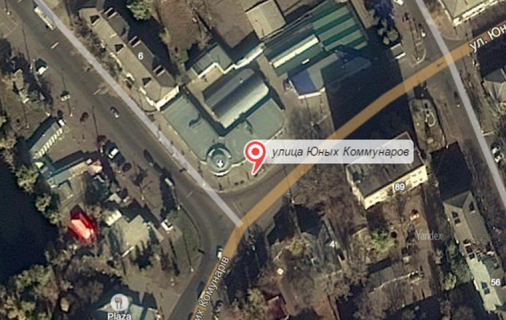 Сiтiлайт A у Слов'янську вул. Банківська, 88 (ТЦ "Глобус", р-н САТУ) схема