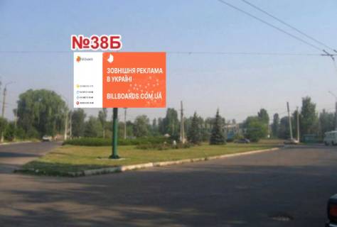 Билборд B в Славянске, 3х6  вул. Сергіївська, Словкурорт (кільце) фото 1