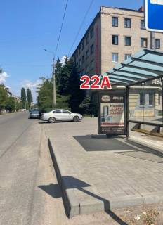 Сiтiлайт A у Слов'янську, 1,25х1,107  вул. Світлодарська (зупинка «Сільхозтехнікум») Фото 1