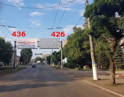 Билборд B в Славянске, 3х6  вул. Банківська,85 (р-н лікарні АІЗ) фото 1