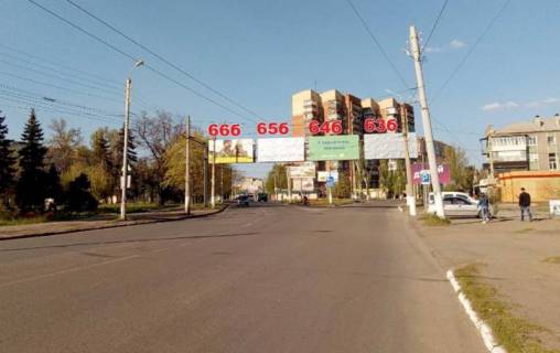 Билборд B в Славянске, 3х6  вул. Центральна, 43 (р-н маг. "Огородник") фото 1