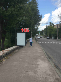 Ситилайт B в Славянске, 1,25х1,84  вул. Г. Лозановича (зупинка Центральний Парк «Шовковичний») фото 1