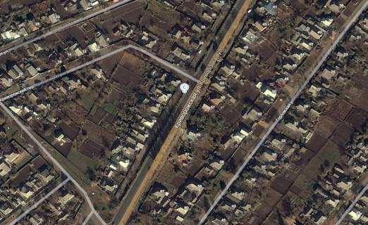 Билборд B в Славянске, 3x6  вул. Криворізька, на в'їзді в м. Слов'янськ (напрямок на Слов'янськ) схема