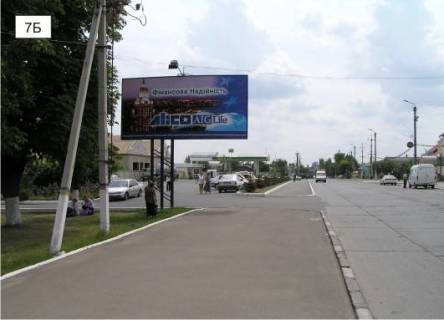 Билборд B в Подольск (Котовск (Подольск)), 3x6  вул. Соборна  біля будинку митниці фото 1