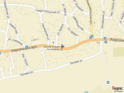 Билборд A в Антоновке, 3x6  Киндийское (въезд в Херсон) схема