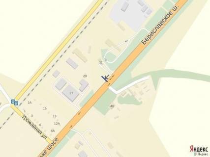 Билборд A в Херсоне, 3x6  Бериславское шоссе (въезд в Херсон) молокозавод схема