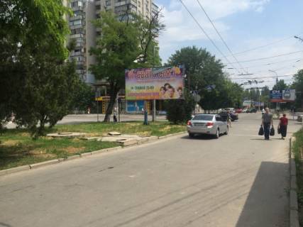 Билборд B в Херсоне, 3x6  Угол ул.Стрітенська (Люксембург) и ул.Комкова, фото 1
