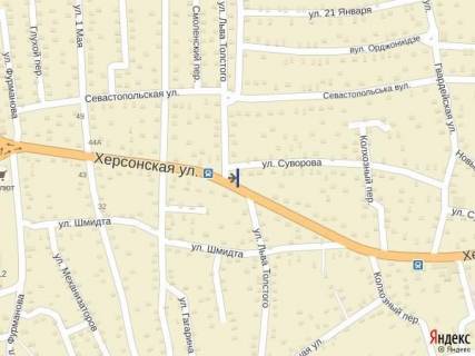 Билборд A в Антоновке, 3x6  Киндийское (выезд из Херсона), низ схема