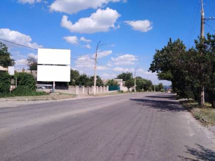 Билборд A в Антоновке, 3x6  Киндийское (выезд из Херсона), низ фото 1