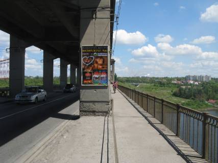 Citylight A in Zaporizhzhya, 1,2х1,8  most 1, s ostrova v centr goroda Photo 1