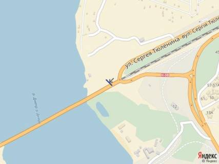 Билборд A в Запорожье, 1,2х1,8_2шт  Мост 1, с города на о. Хортица схема