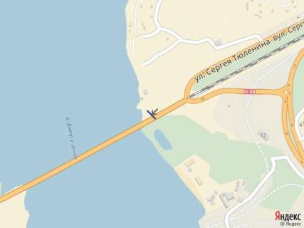 Билборд A в Запорожье, 1,2х1,8_2шт  Мост 1, с города на о. Хортица схема