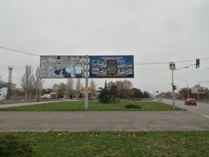 Билборд A в Днепр (Днепропетровск), 3х6  ж\м Красный Камень-Наб. Заводская (на разделителе)/ из центра, правая плоскость фото 4