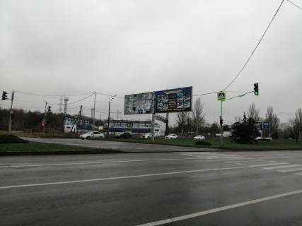Билборд A в Днепр (Днепропетровск), 3х6  ж\м Красный Камень-Наб. Заводская (на разделителе)/ из центра, правая плоскость фото 5