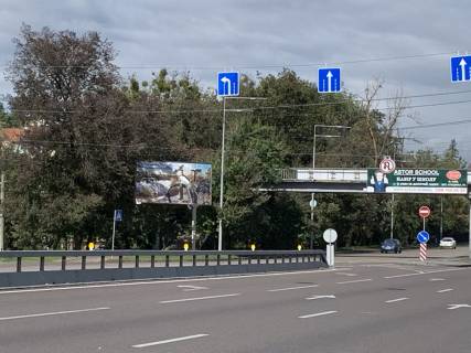 Билборд A в Киеве вул. Міська/ Синьоозерна, 2а (04-0585-01) в напрямку Гостомеля фото 1
