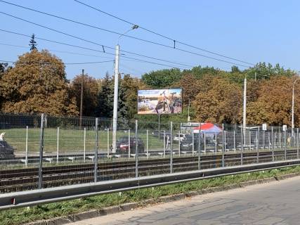 Билборд B в Киеве вул. Покотила (Картвелішвілі), 6 (03-0629-01) в напрямку від Миколи Руденка бульвар (Кольцова бульвар) фото 1