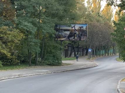 Билборд B в Киеве бульвар Павла Вірського. (кол. Саратовська вул.), 61 (03-085-01) в напярмку від вул. Стеценка фото 1