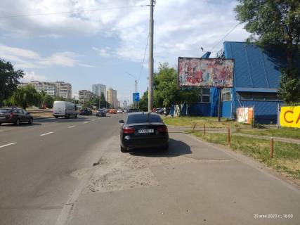 Билборд A в Киеве вул. Автозаводська, 28 (03-1361-01) в напрямку вул. Лугова фото 1
