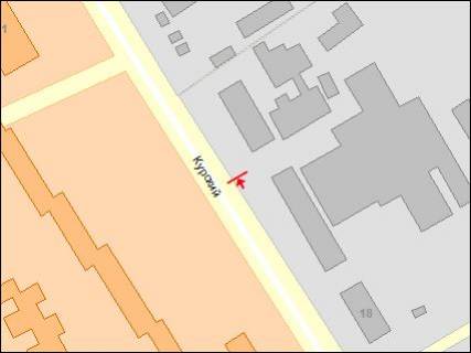 Билборд A в Сумах, 3х6  просп. Перемоги (Курський просп.),22 схема