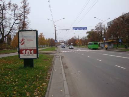 Ситилайт B в Сумах, 1,2х1,8  Героїв Сумщини вул. (Героїв Сталінграда) (пер.Пляжный) фото 1