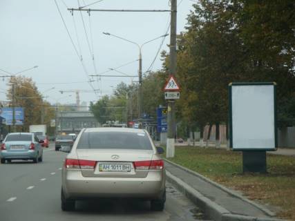 Ситилайт A в Сумах, 1,2х1,8  Героїв Сумщини вул. (Героїв Сталінграда) (пер.Пляжный) фото 1