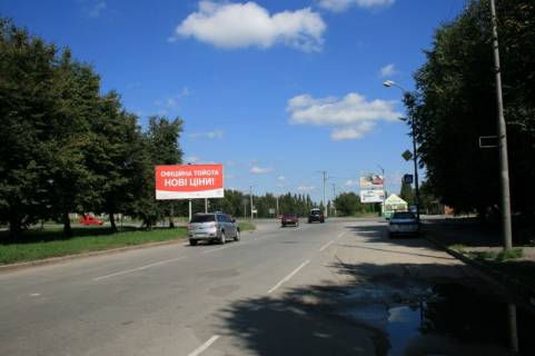 Билборд A в Каменец-Подольском, 3х6  перехрестя пр. Грушевського та вул. Північна фото 1