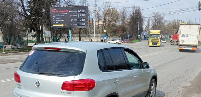 Билборд B в Каменец-Подольском, 3х6  перехрестя вул. Привокзальна та вул. Д.Галицького фото 2