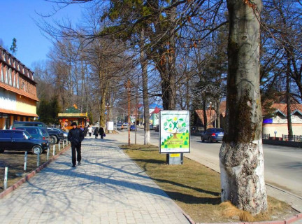 Ситилайт B в Яремче, 1,2x1,8  Траса Н-09 Мукачево-Львів, Свободи, ТК Яремче, банк Хрещатик, маг. Росана, напрямок руху на Івано-Франківськ фото 1