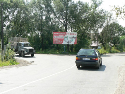 Билборд A в Надворной, 3x6  Траса Н-09 Мукачево-Львів,Січинського-Вокзальна (об'їзна дорога), Прикарпатський Торговий Дім, напрямок руху на Яремче, Буковель фото 1