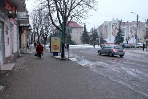Ситискролл B в Надворной, 1,2x1,8  Грушевського, маг. техніки "Плай", напрямок руху до Майдану Шевченка фото 1