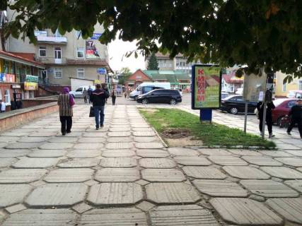 Ситилайт B в Надворной, 1,2x1,8  Чороновола, центральний Універмаг, міський ринок, пішохідна зона, стоянка таксі фото 1