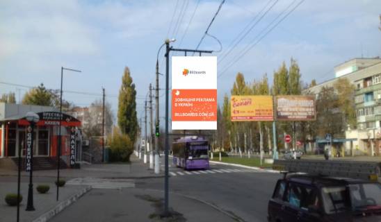 Сiтiлайт B у Кременчуці, 1,2х1,8  перехрестя вул. Київської та глухого кута 1-го Піщаного (у бік Києва) Фото 1