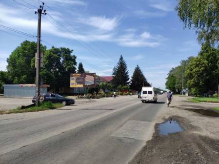 Білборд, Бігборд (Борд)  B у , , 3х6  вул. Київська, навпроти сільради Фото 1