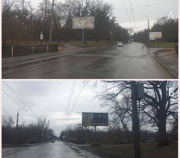 Billboard B in Cherkasy, 3x6  m. Cerkasi, st. Dahnivs'ka (Trassa R10), v'izd do mista Photo 1
