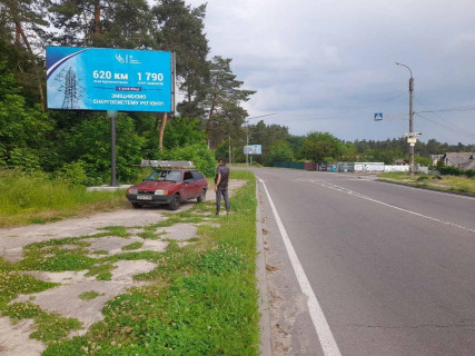 Билборд B в Черкассах, 3x6  виїзд з Черкас, Траса Р10, р-н "Дахнівка" фото 1