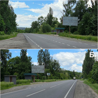 Билборд A в Кропивницкий (Кировоград), 3x6  м. Городище, вул. Панфілова фото 1