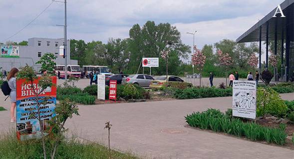 Билборд A в Каневе, 3x6  м. Канів вул. Героїв Дніпра, біля Автовокзалу фото 1