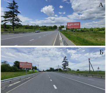 Билборд A в Умане, 3х6  Трасса Е50, поворот на г. Христиновка , Уманский район  фото 1