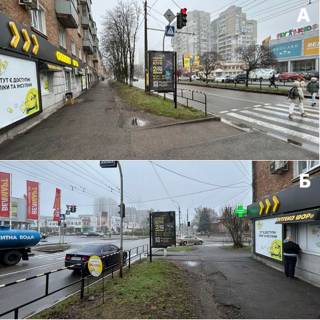 Ситилайт B в Черкассах, 1,2x1,8  м. Черкаси, вул. Припортова (Героїв Сталінграда), 25 фото 1