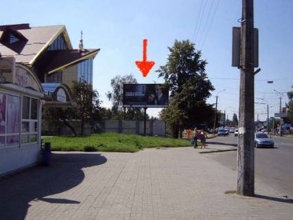 Билборд B в Луцке, 3х6  вул. Конякіна, 24 фото 1