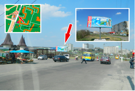 Билборд B в Нововолинську, 3х6  м. Нововолинськ, вул. Ст. Бандери. Б ст. фото 1
